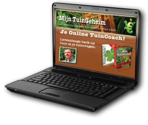 afbeelding laptop met je online tuincoach tuingeheim-pakket